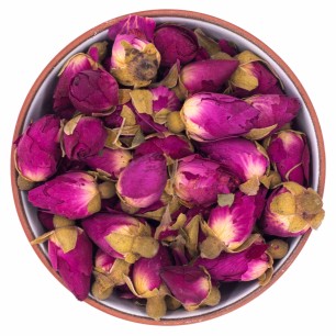 Чайная добавка "Мей Гуй Хуа Бао" Бутоны роз, розовые 2,5 см